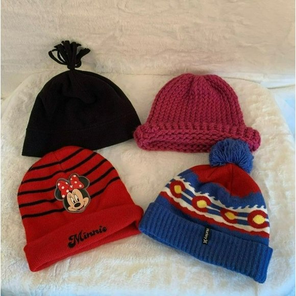 Juniors Bundle of 4 Winter Hats - Picture 1 of 1
